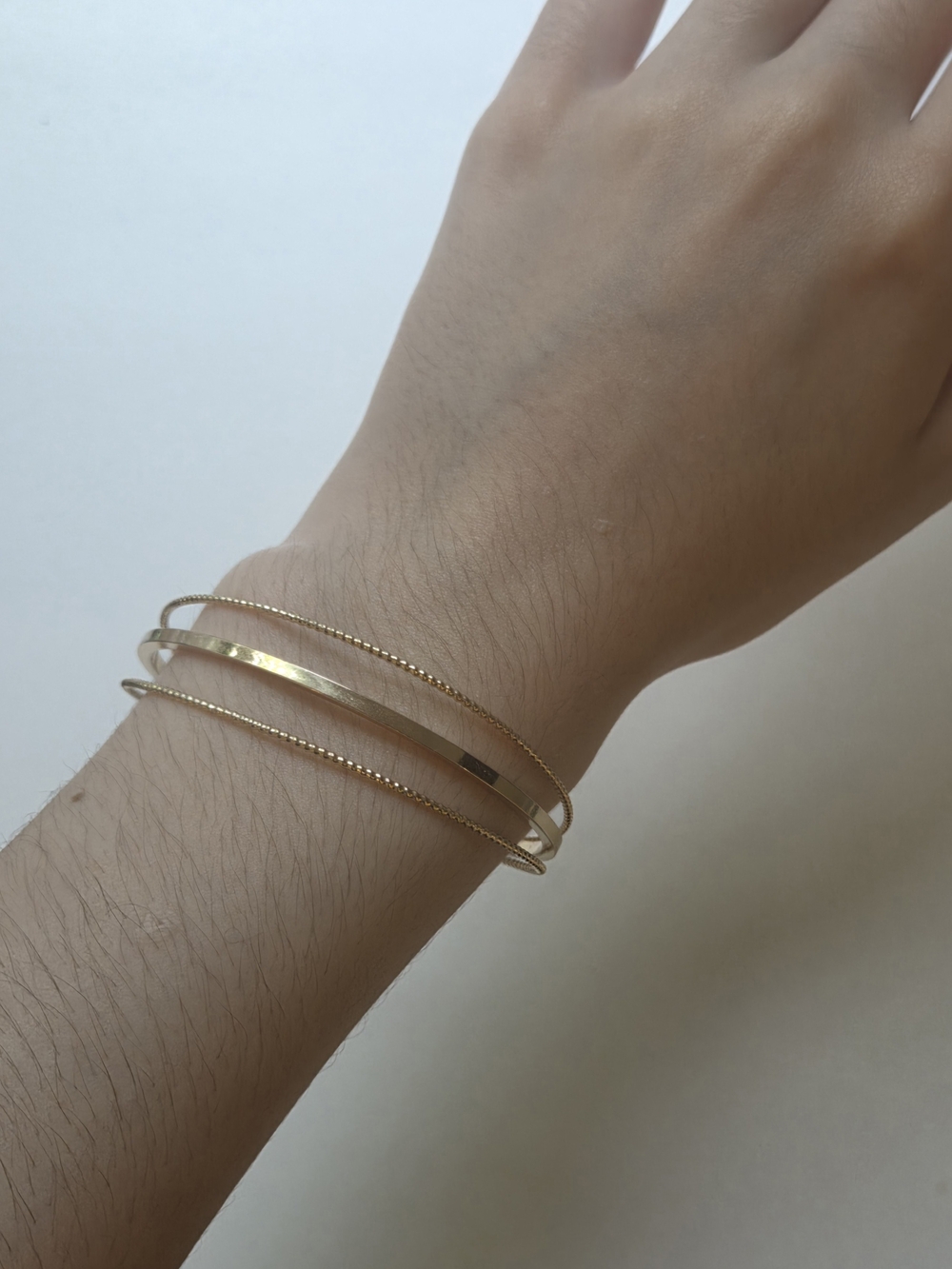 Gold Filled Bangle Bracelet